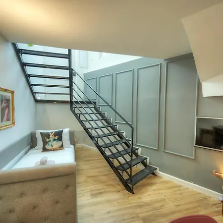 Fashionable & Cosy Duplex Hwal1-1 דירה *